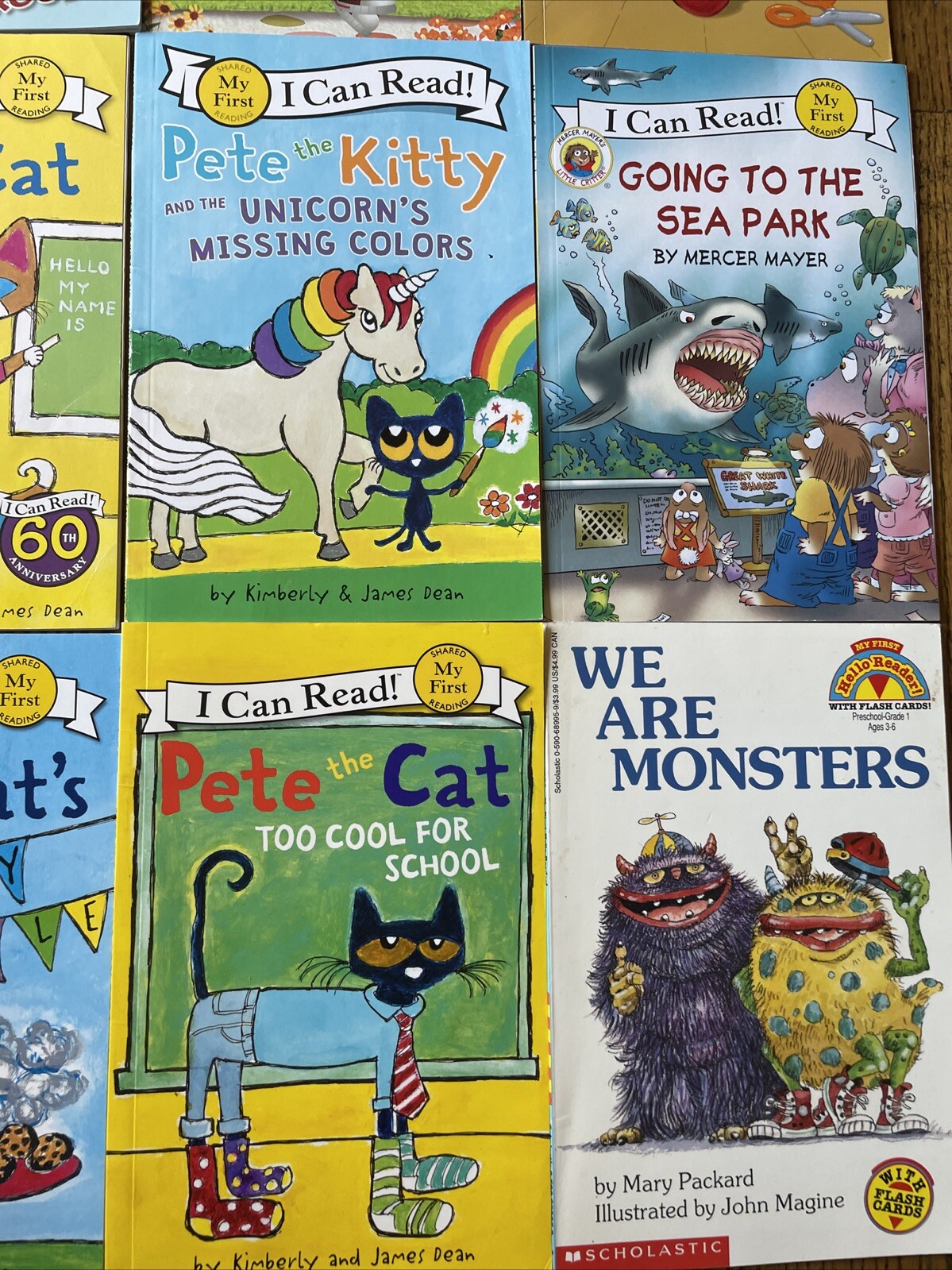 Lot of 20 Pre-Level 1 Children’s Shared Reading Books – Paperback Learn to Read