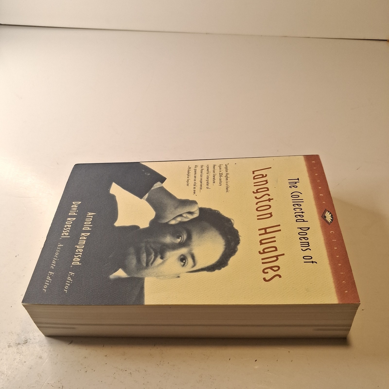 The Collected Poems of Langston Hughes (Vintage Classics, 1994) Hardcover SIGNED