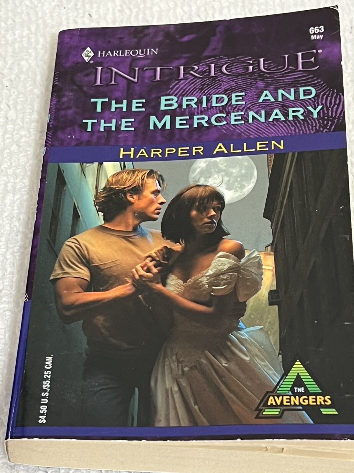 Harlequin Intrigue Series Lot 4 Paperback Books