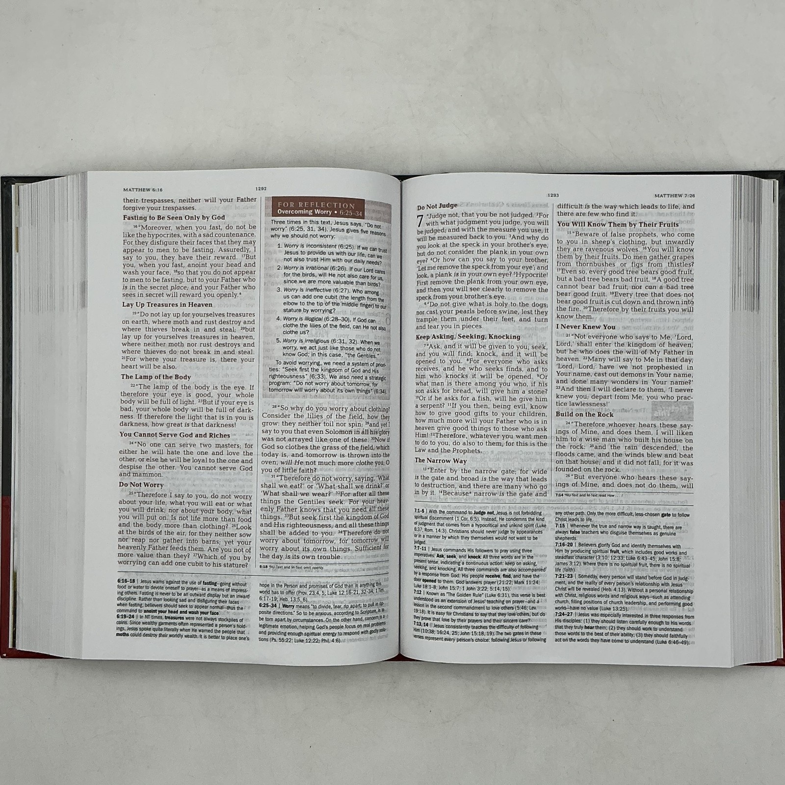 The Jeremiah Study Bible David Jeremiah Hardcover 2013 1st Ed Worthy USA Red