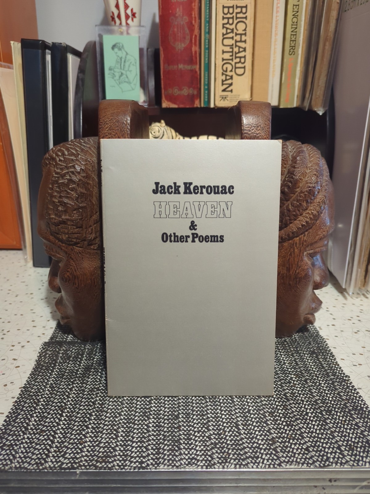 Jack Kerouac Heaven & Other Poems Review Copy With Slip Grey Fox Press 1977
