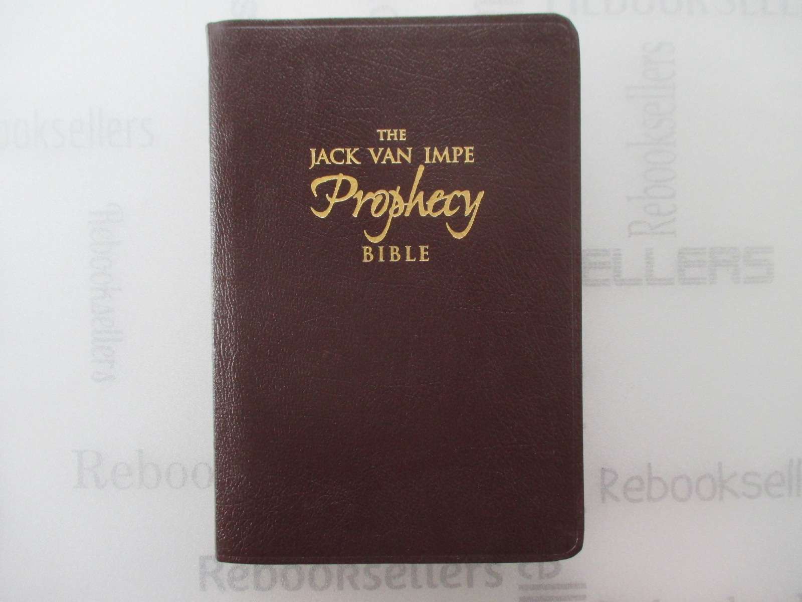 Jack Van Impe Prophecy Bible (Special Limited Edition /Words of Christ in Red)