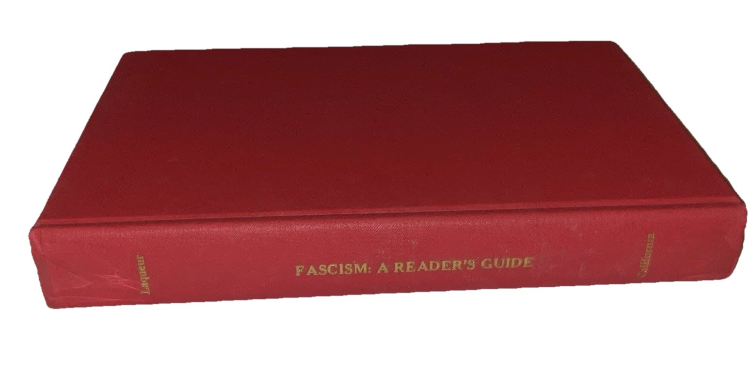 Fascism A Readers‘ Guide Walter Lacqueur HARDBACK 1ST EDITION