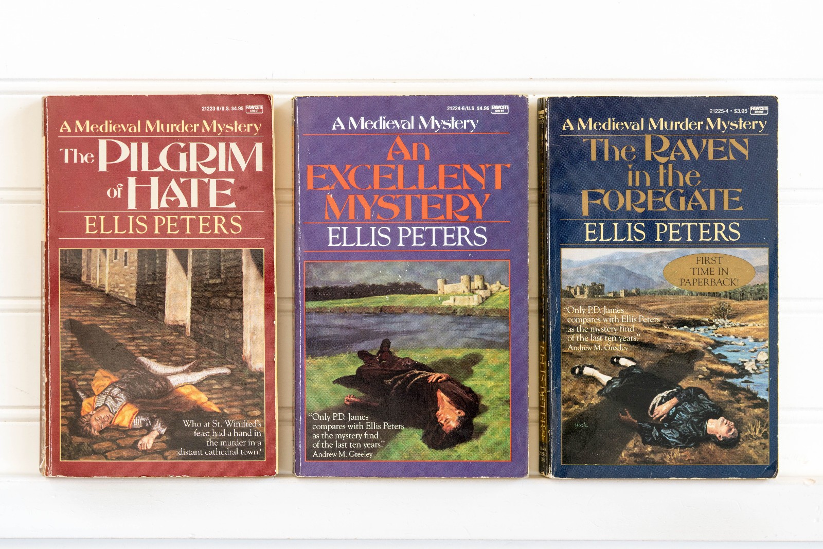 Ellis Peters BROTHER CADFAEL Complete Series Lot of 21 (#1-21) Set PB Books