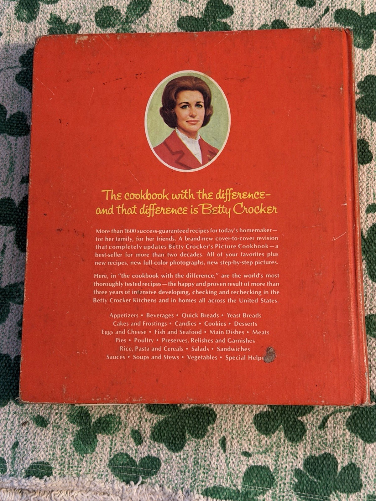 VTG Betty Crocker’s Cookbook Red Binder HC 1971 & 1973 Printings Lot 2