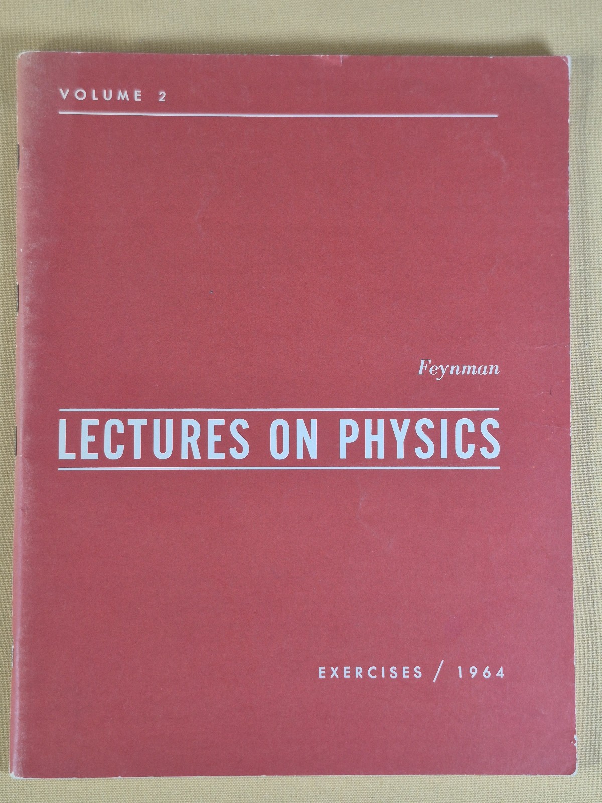 Exercises for Feynman Lectures on Physics – Volume 2 – Addison Wesley 1964