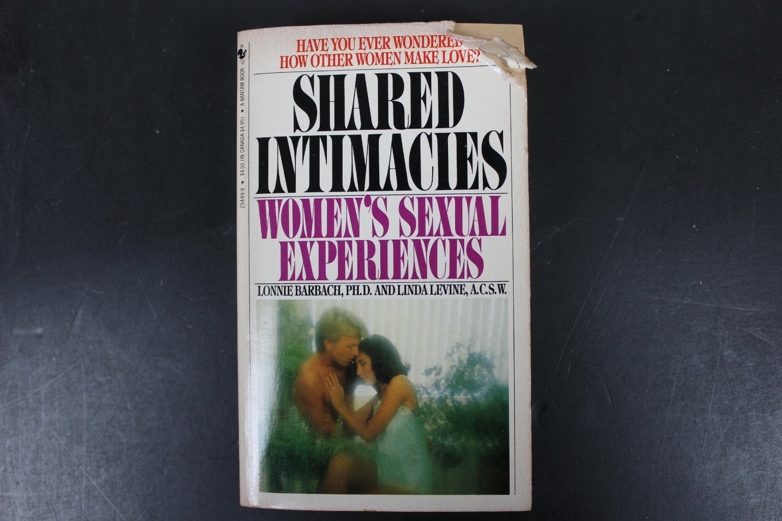 Shared Intimacies Women’s Sexual Experiences Barbach Levine 1981 Bantam PB