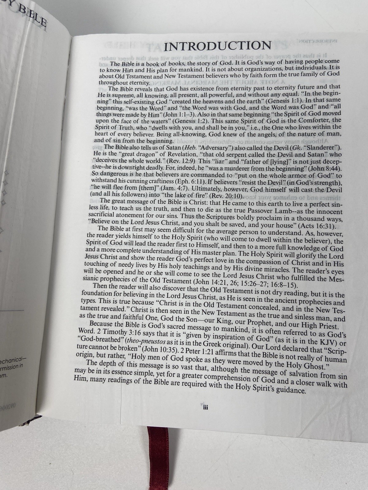 The Sword Bible KJVER Easy Reading Study Bible Large Print Red Letter Hardcover