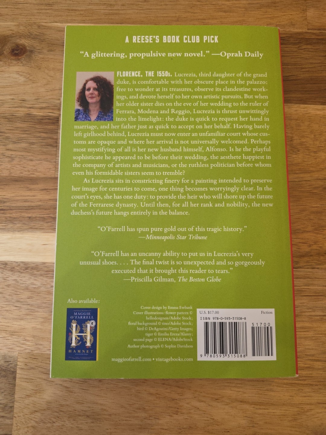 Marriage Portrait: Reese’s Book Club :Maggie O’Farrell 2023, Trade Paperback 1st