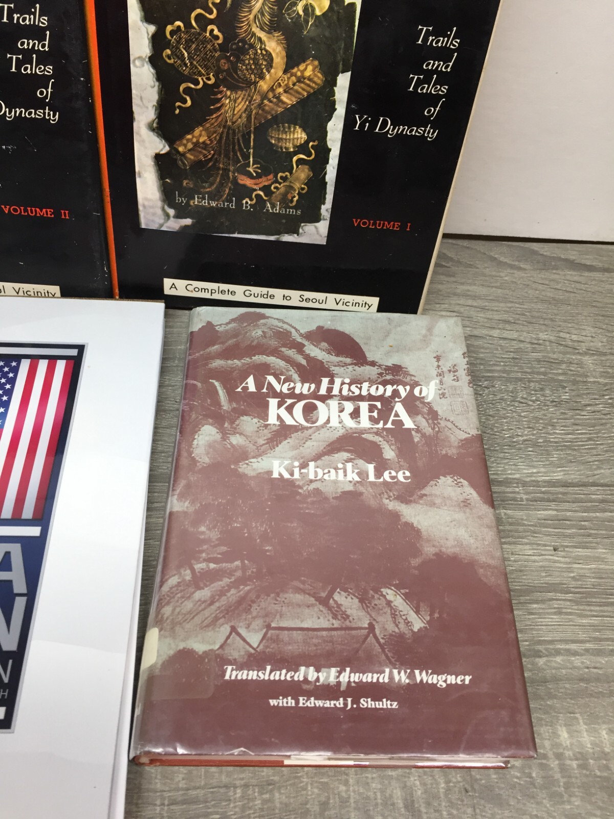 Lot of 4 books about Korea and Korean History, Seoul South Korea