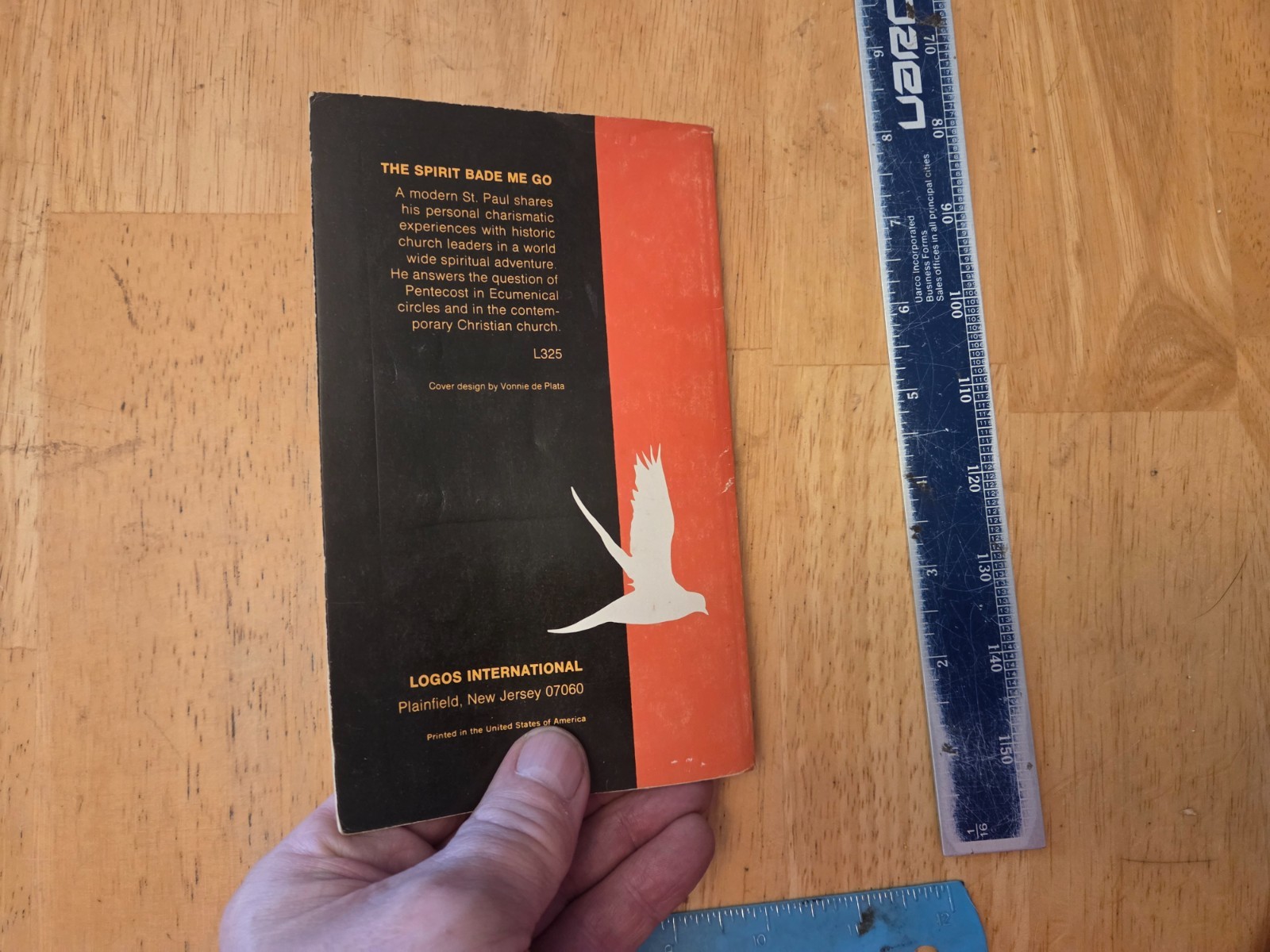 Spirit Bade Me Go by David J. Du Plessis – 1974 Logos Paperback