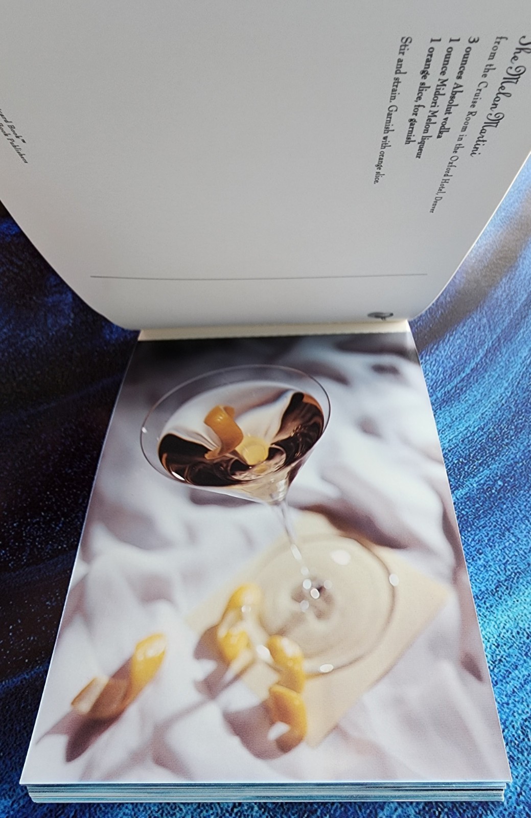 Martini Mixology Classic Cocktail Recipe Guide Liquor Bartender Photo Postcards