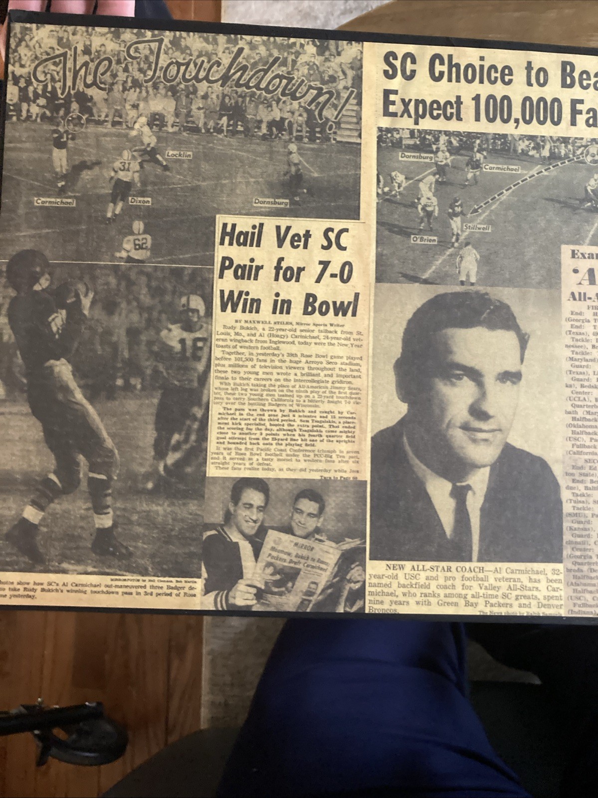 106 Yards Al Hoagy Carmichael-2006-394 pages XXL Book Size NFL Football VG