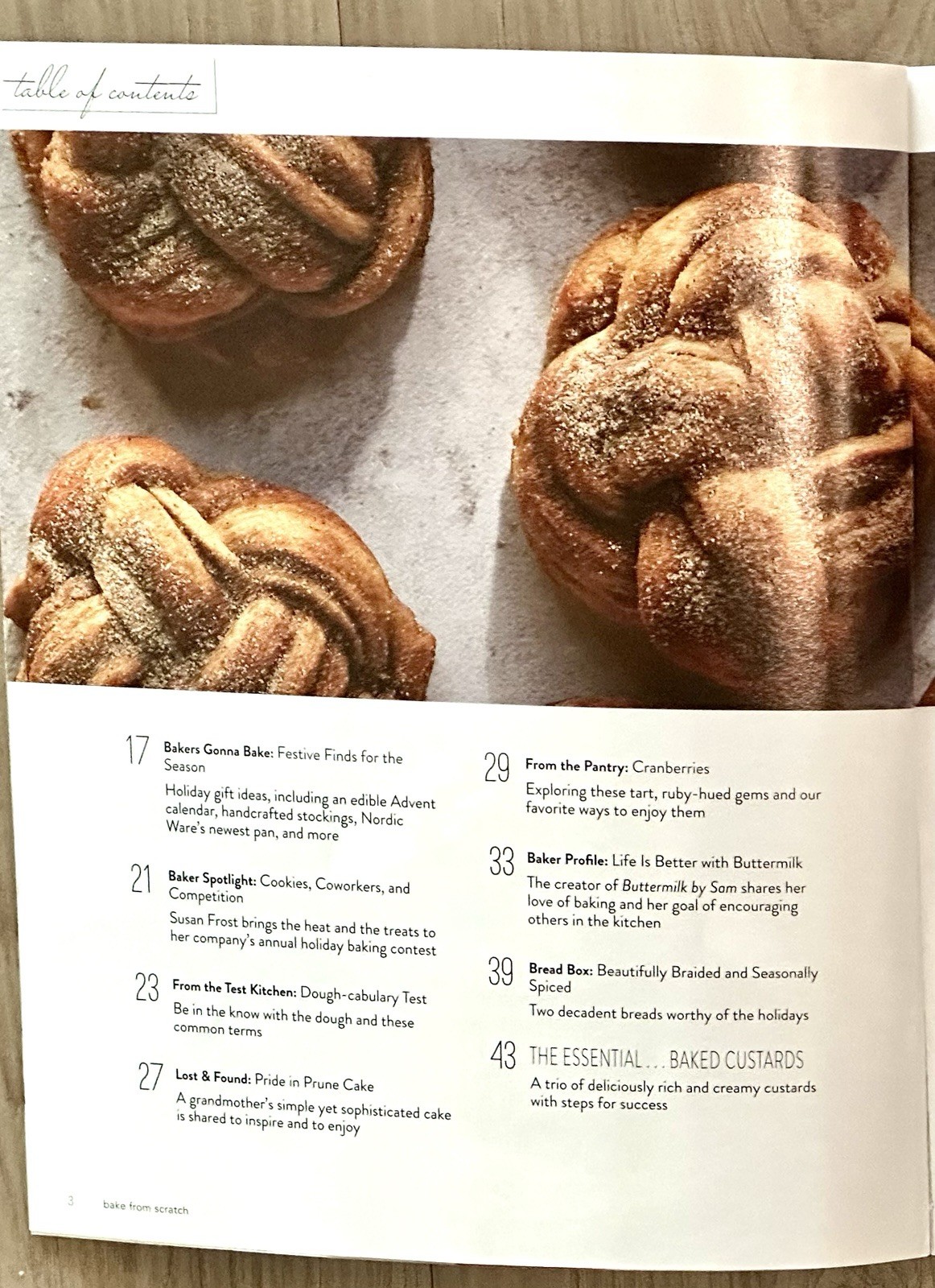 BAKE FROM SCRATCH Magazine ~ Nov/Dec 2023💎 114 Pages of Fun Insights & Recipes
