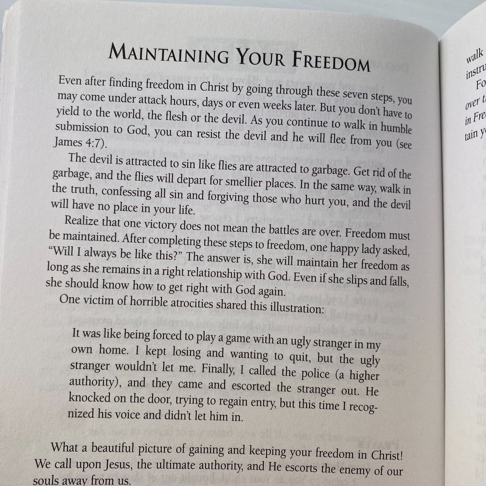 THE STEPS TO FREEDOM IN CHRIST Neil T Anderson RELIGION CHRISTIAN BIBLE PRAYER