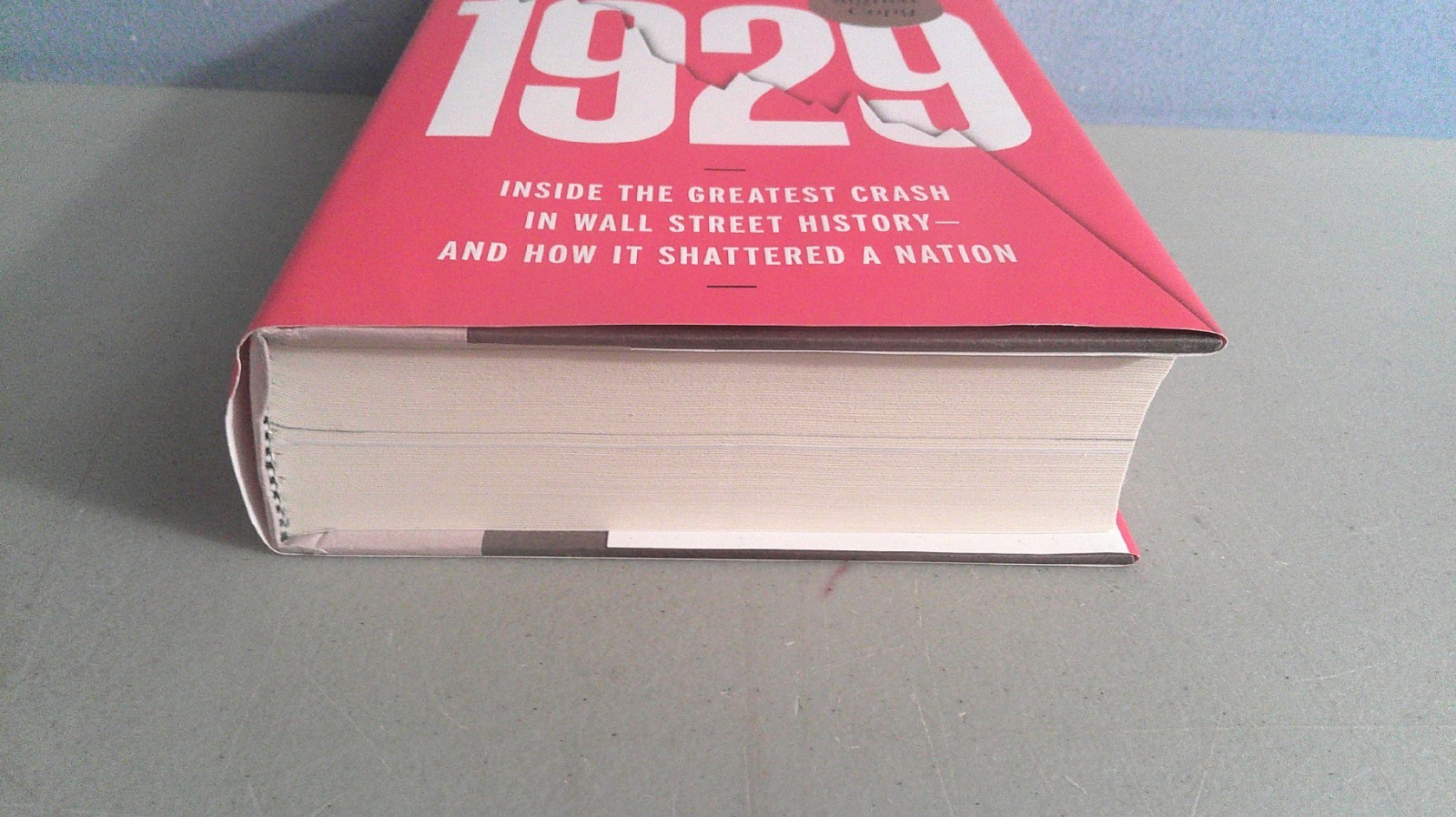 1929 Signed by Andrew Ross Sorkin 2026 HC First Edition Wall Street Crash