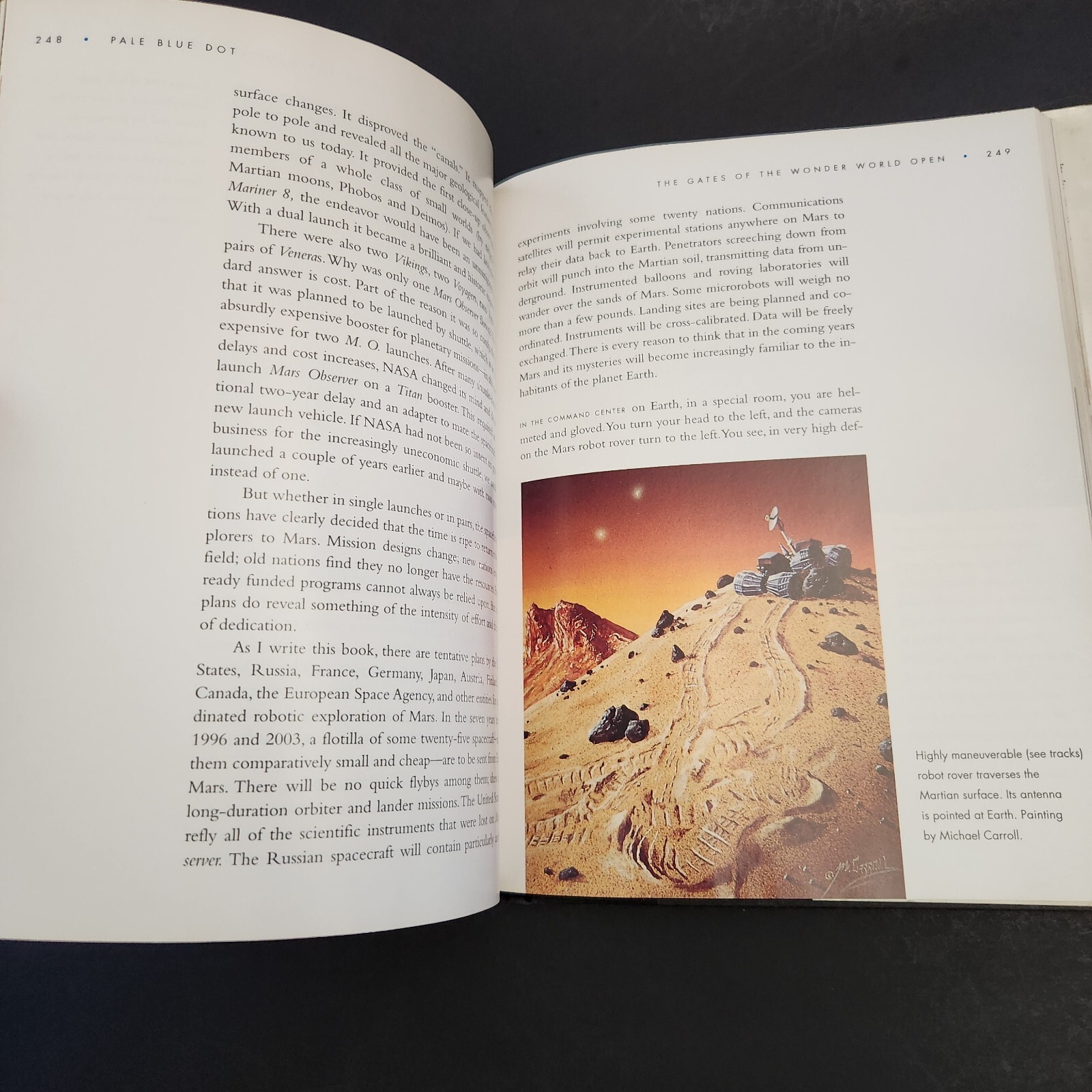 Pale Blue Dot * A Vision of the Human Future in Space 1st Edition- Carl Sagan