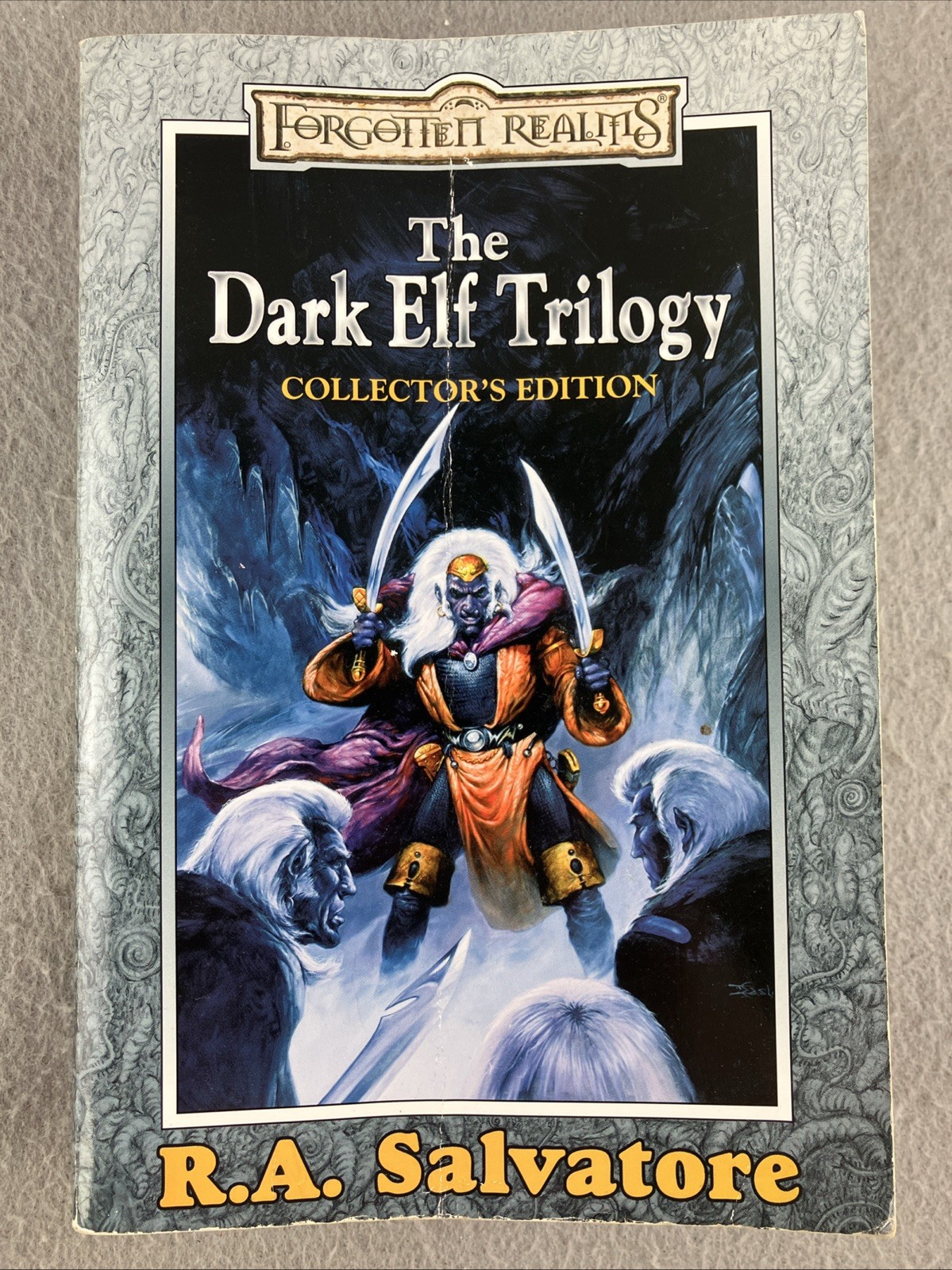 The Dark Elf Trilogy Collector’s Edition by RA Salvatore (2000) Forgotten Realm
