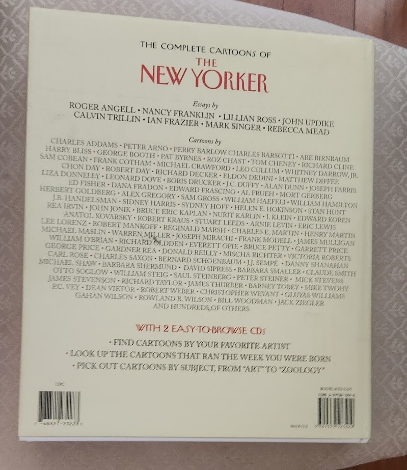 Brand-New The Complete Cartoons of the New Yorker by Robert Mankoff with 2 CD’s