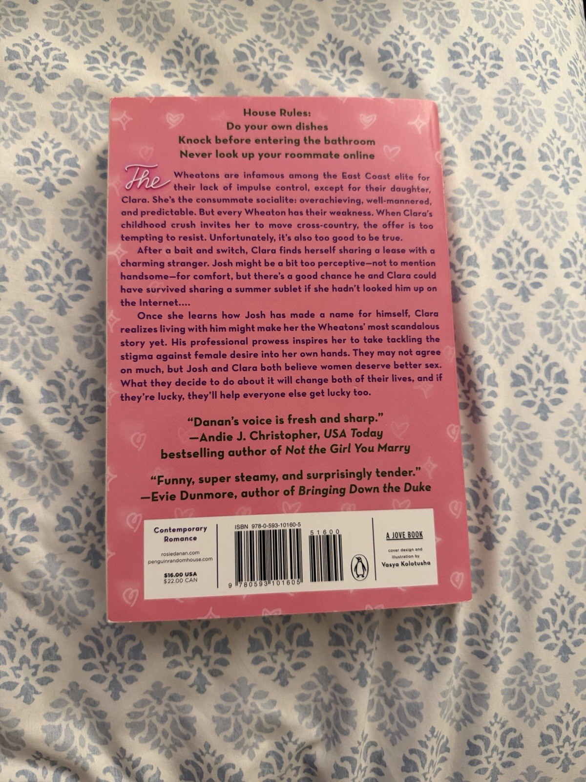 The Roommate by Rosie Danan (2020) Trade Paperback – Penguin Publishing
