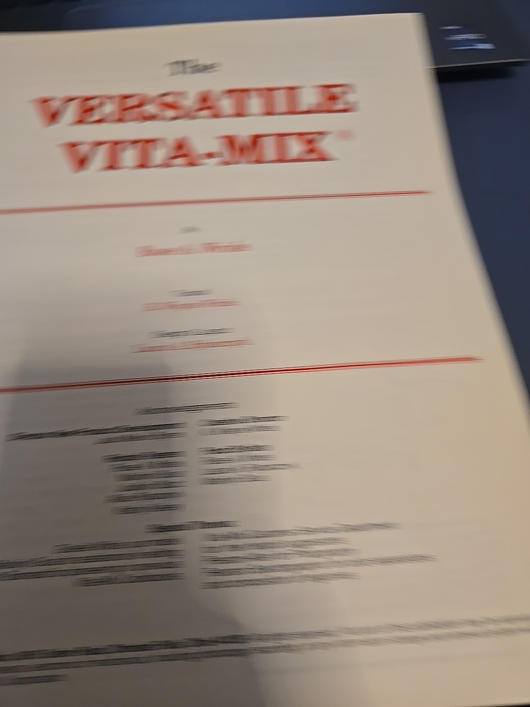 The Versatile Vita- Mix