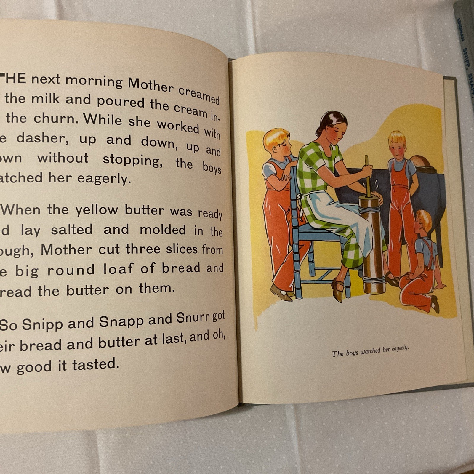 Snipp Snapp Snurr Learn to Swim Buttered Bread by Maj Lindman (Hardcover) Used