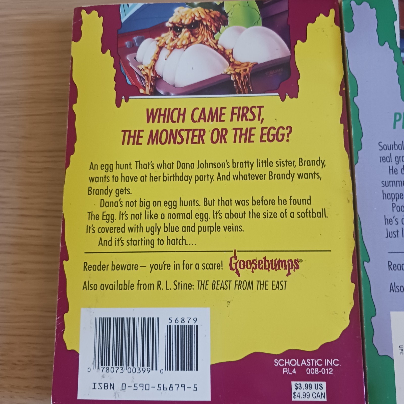 2 Goosebumps #42 #44 1st Edition 1st Print ?