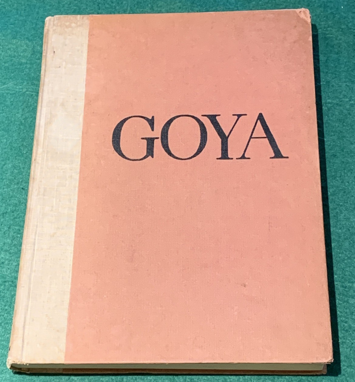 The Complete Etchings of Goya 4th Print HC 1962 Aldous Huxley Forward NO DJ Art