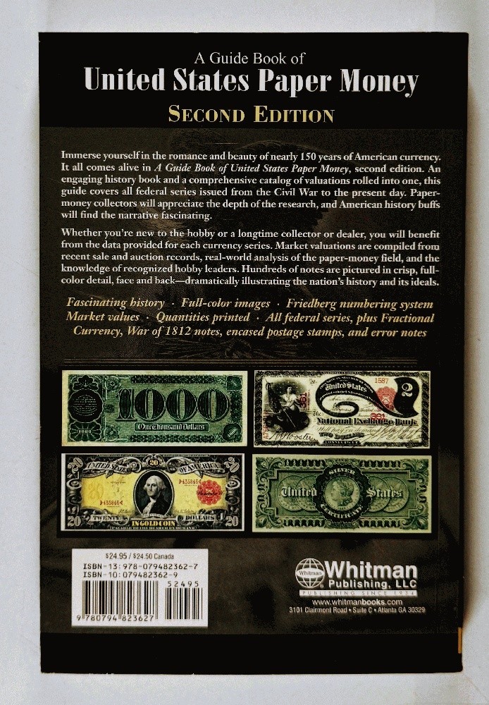 US Paper Money Guide Book Friedberg Paperback 2008 2nd Edition Illustrated Refer