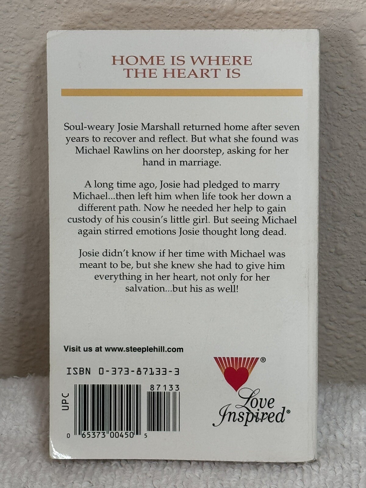 Steeple Hill Love Inspired Series Lot 4 Paperback Books