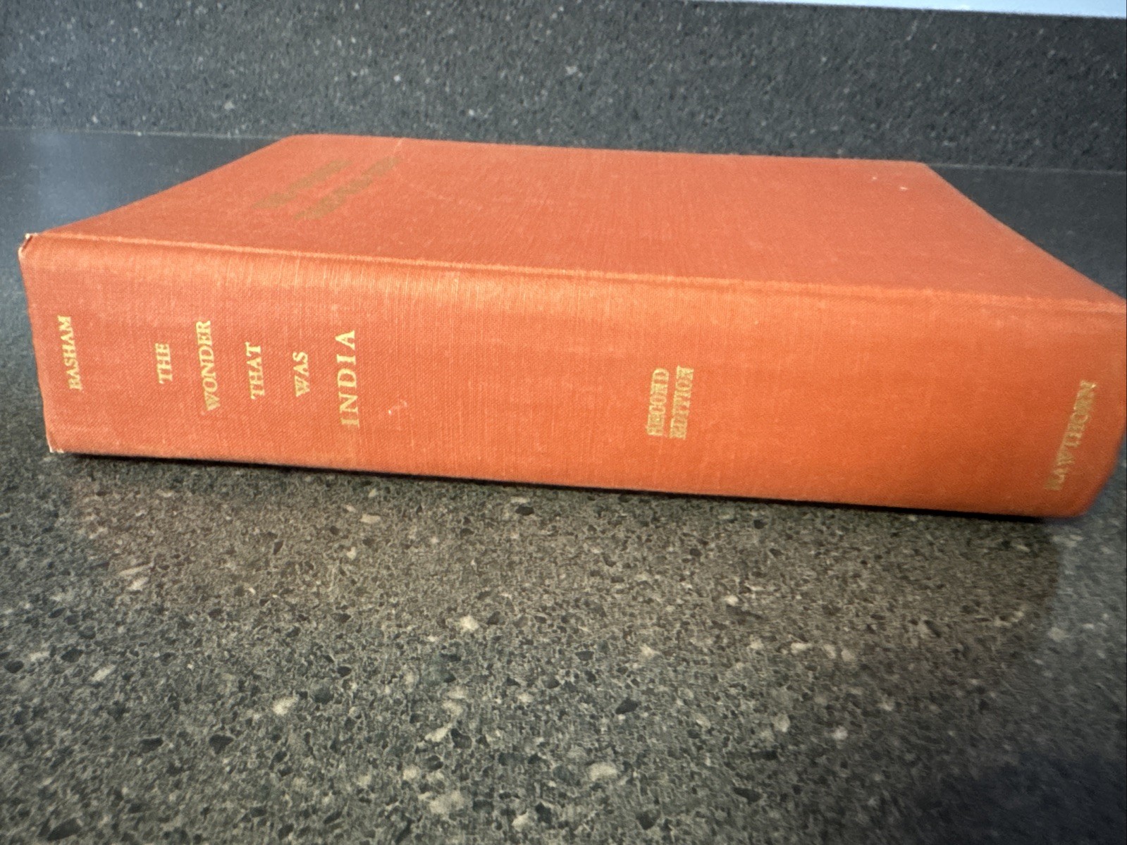 The Wonder That Was India by A. L. Basham (1963, Hardcover) Revised Edition