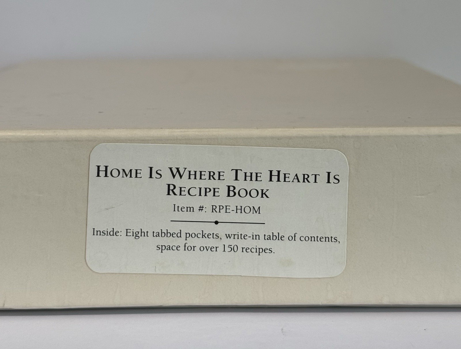 Vintage NEW Kim Jacobs 1990 Recipe Binder Book Cottagecore Organizer in Box NOS