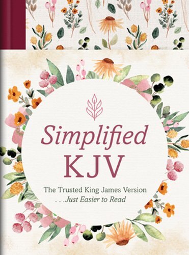 The Barbour Simplified KJV [Wildflower Medley] by Compiled by Barbour Staff: New