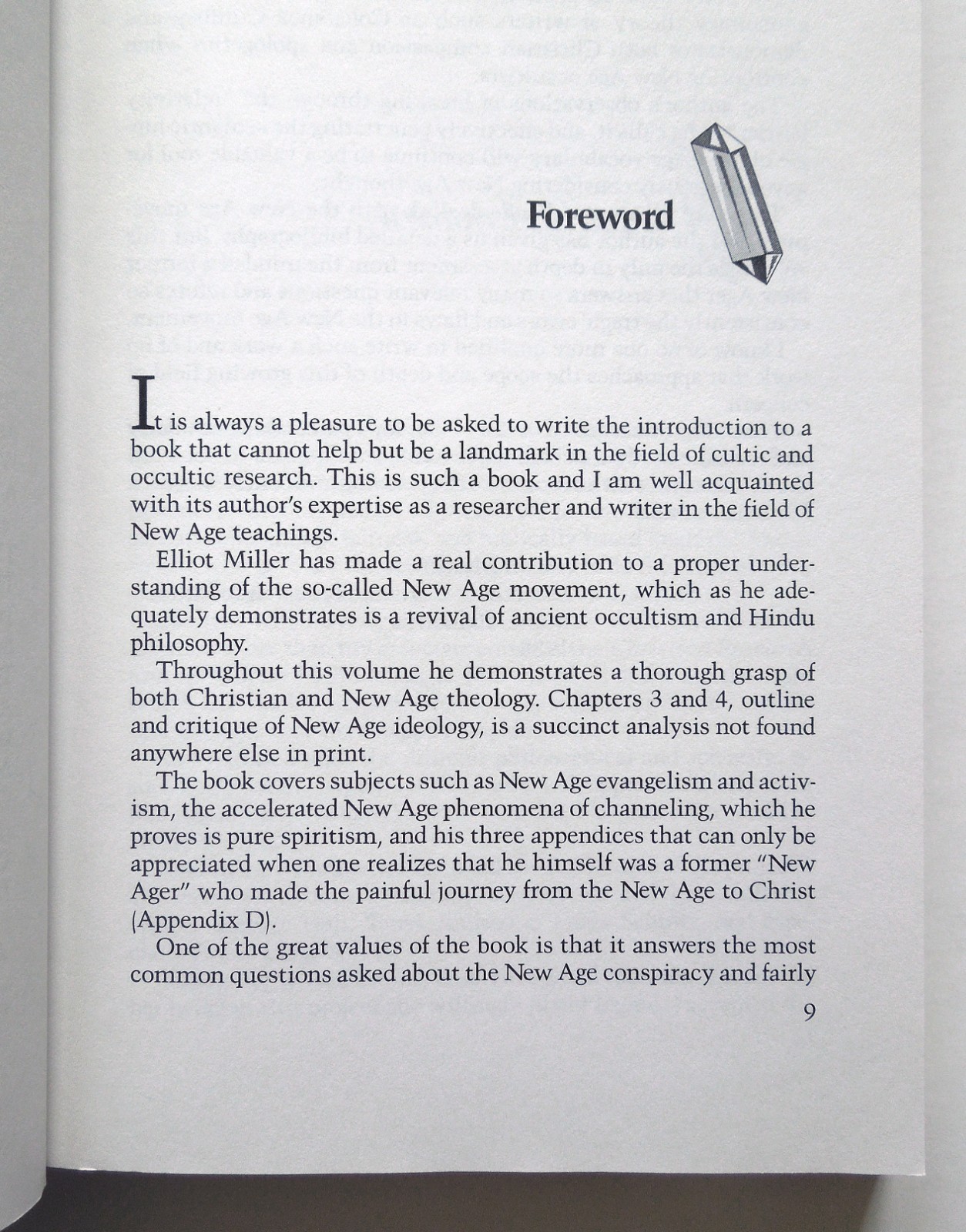 A Crash Course on the New Age – Elliot Miller, 1991 sc, Baker Book House