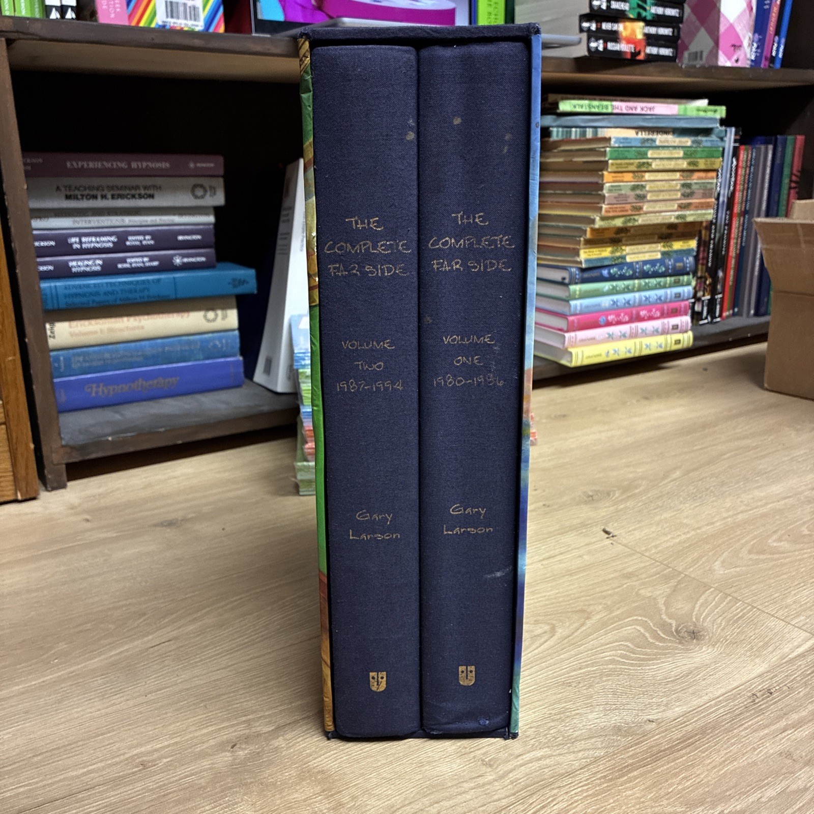 The Complete Far Side (1980-1994) by Gary Larson Hardcover Set with Slip Cover