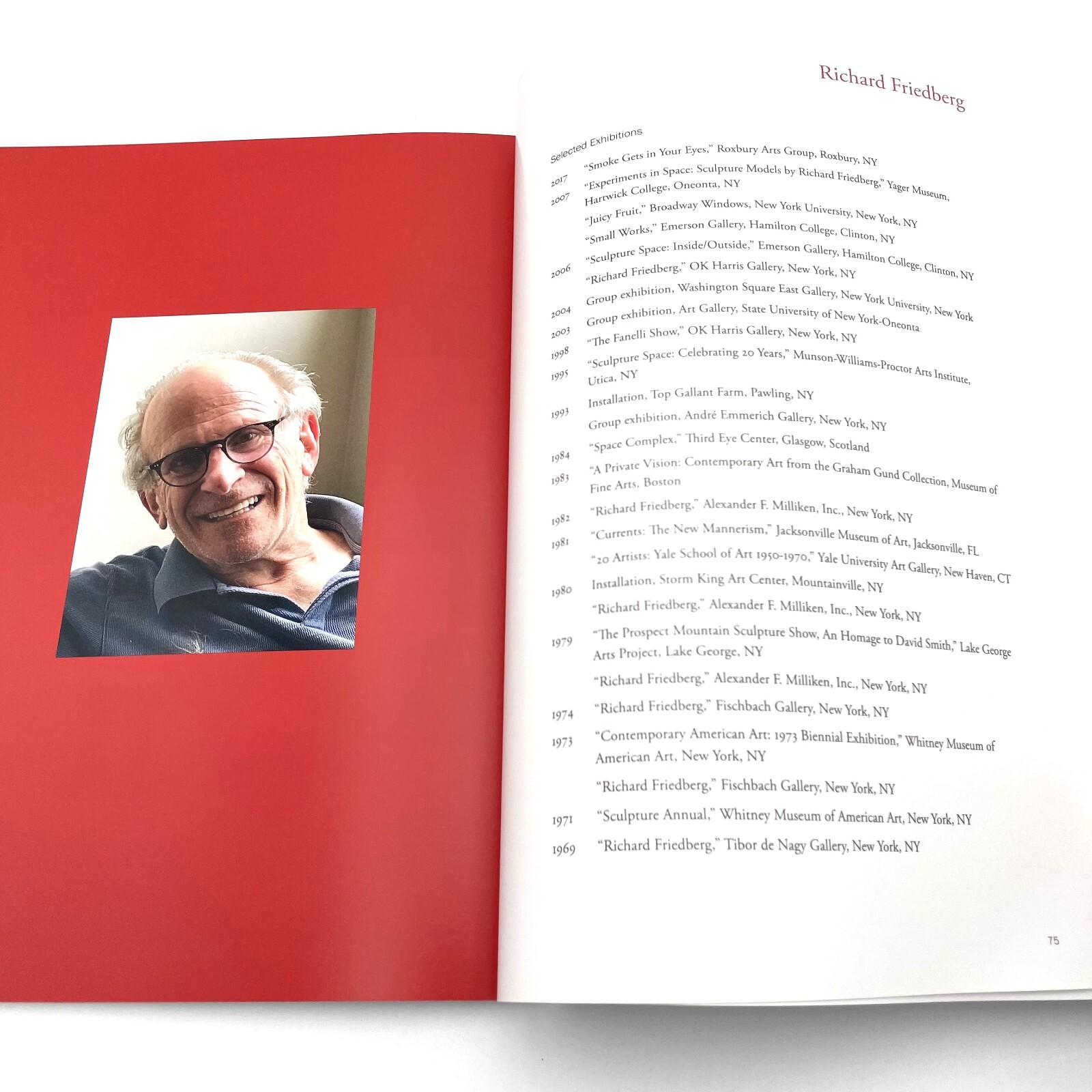 Richard Friedberg Sculpture Catalogue – Terrible Beauty 2021 Art Exhibition PB