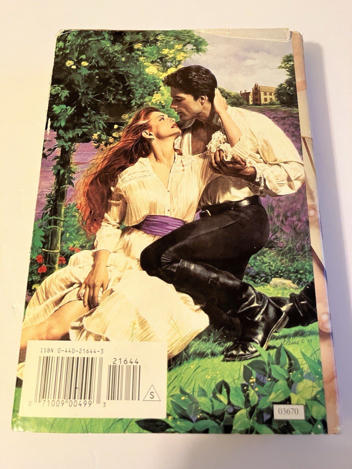 COME THE NIGHT CHRISTINA SKYE HARDCOVER HC HTF DJ DELL 1994 STAMPED SIGNED