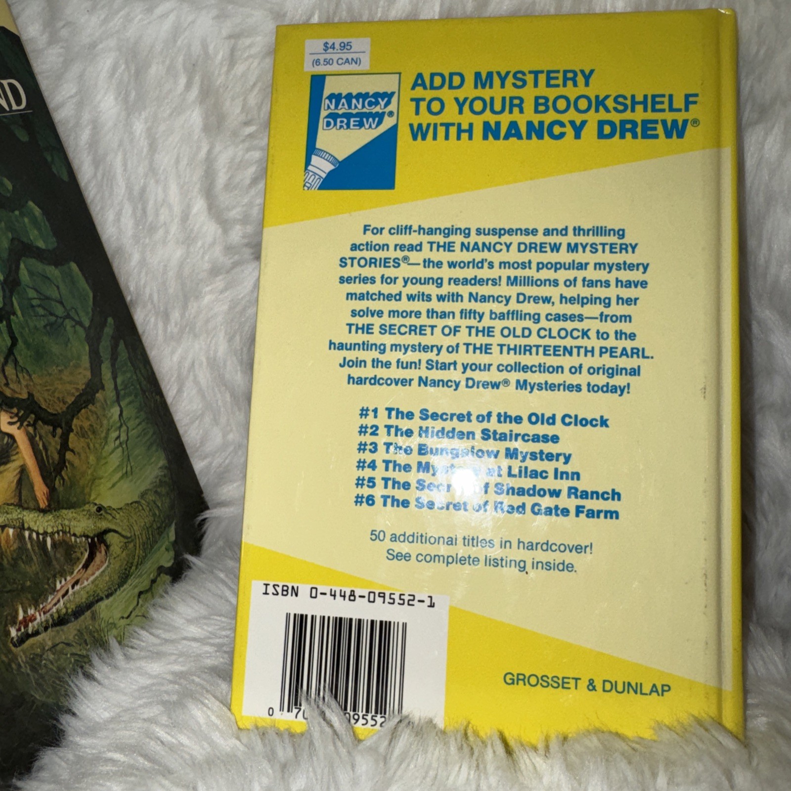 Nancy Drew Mystery Stories Mixed Lot 6📚Hardcover Books 50-55 Carolyn Keene 1992