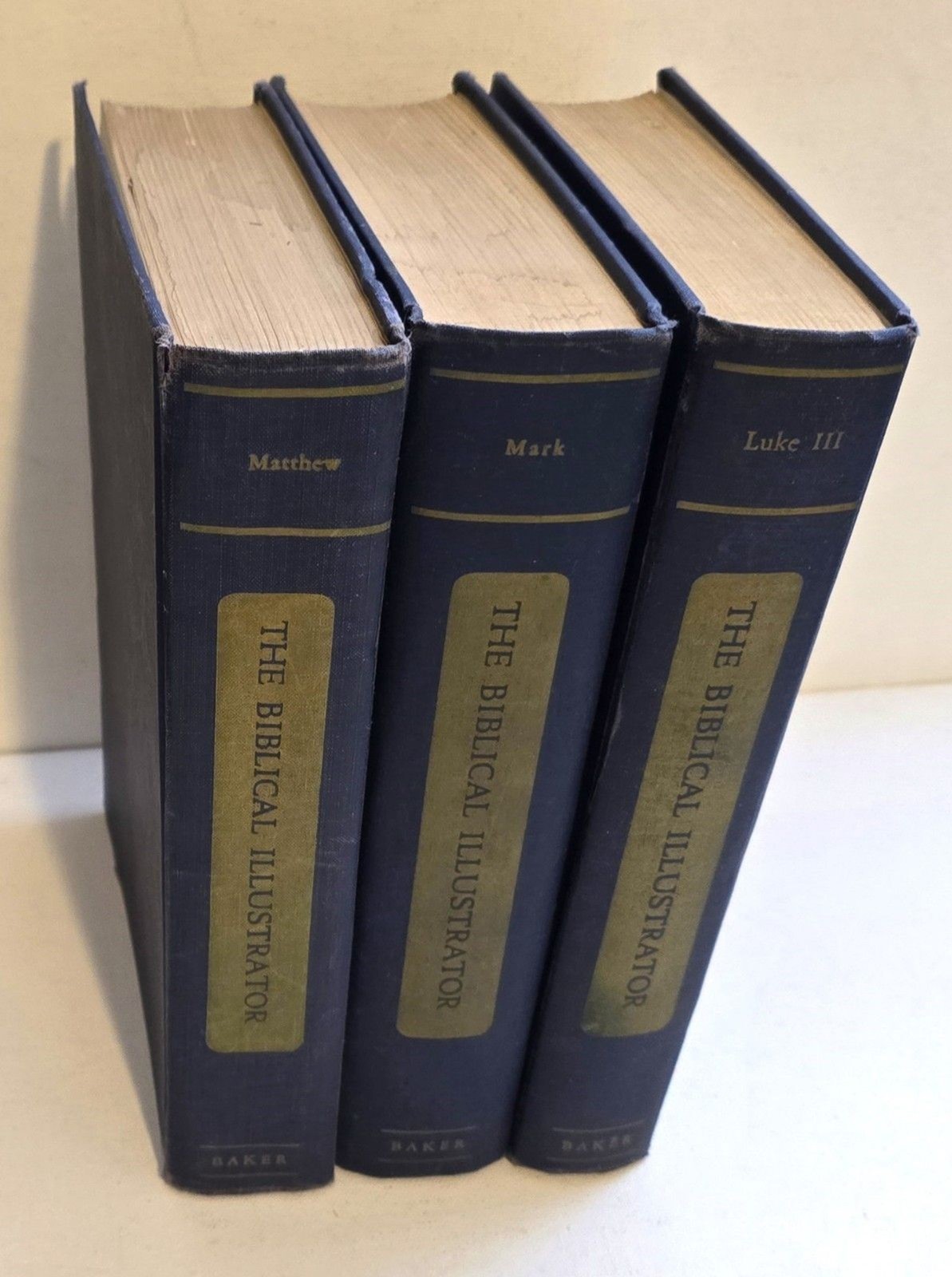 The Biblical Illustrator Commentary 1960s Cloth HC 31 Volumes J. Exell / Baker