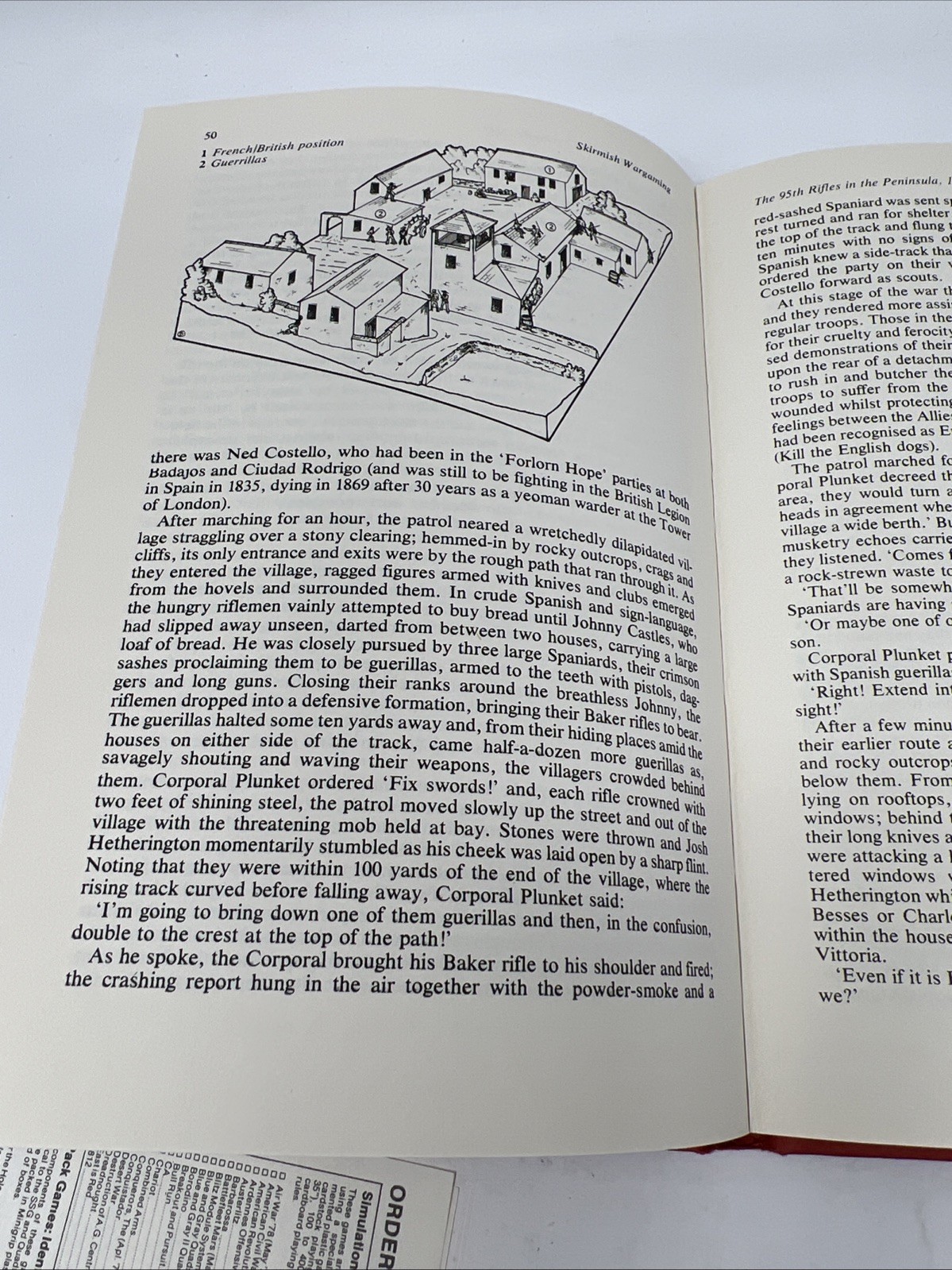 Skirmish Wargaming -Donald Featherstone Very Good Hardcover and Dust Jacket
