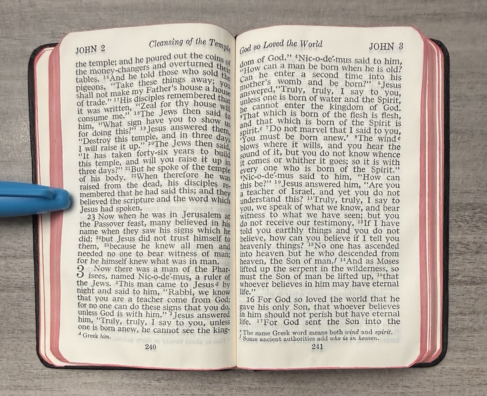 VTG Thinline 1946 Pocket New Testament RSV Black Leather 691X Nelson ~ 4.9″ x 3″