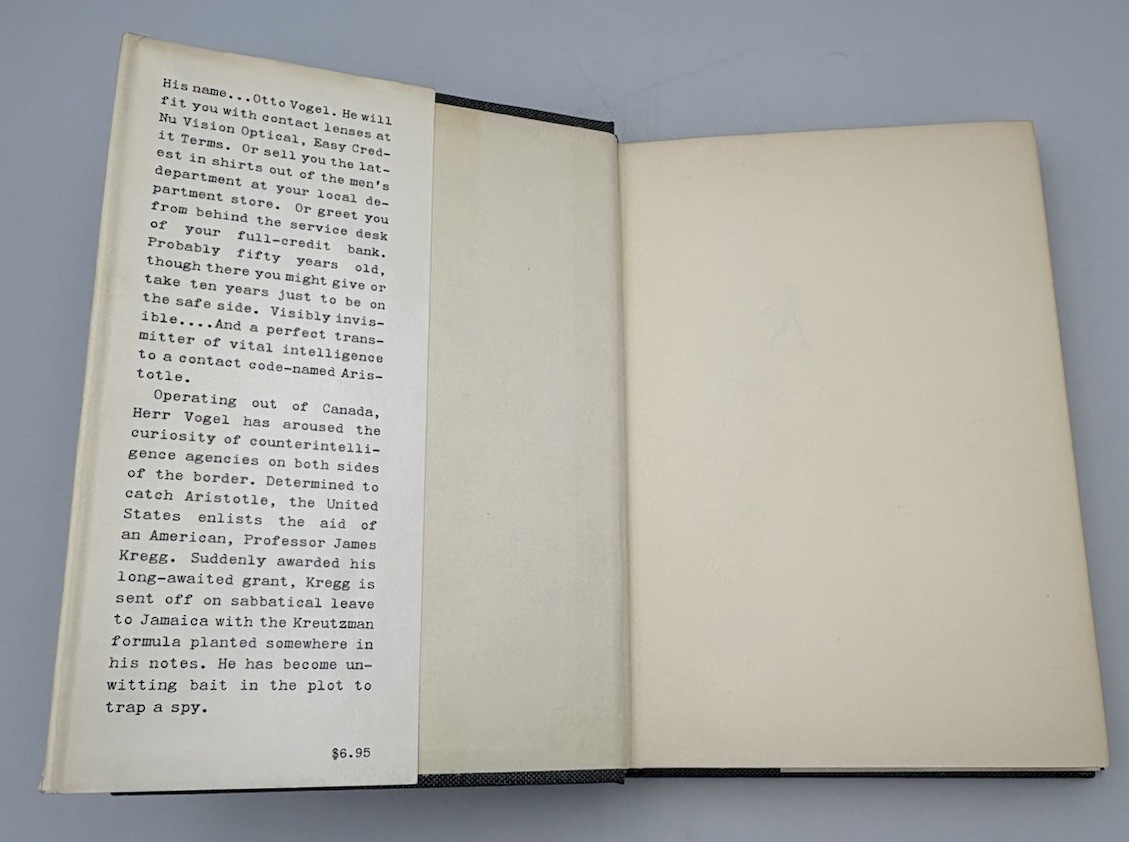 The Kreutzman Formula By Scott & Koski (1974) 1st Edition Hardcover DJ