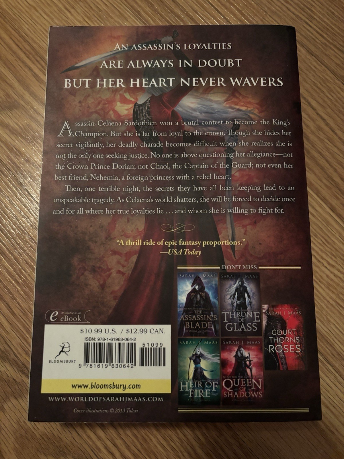 Crown of Midnight Paperback Out of Print Book
