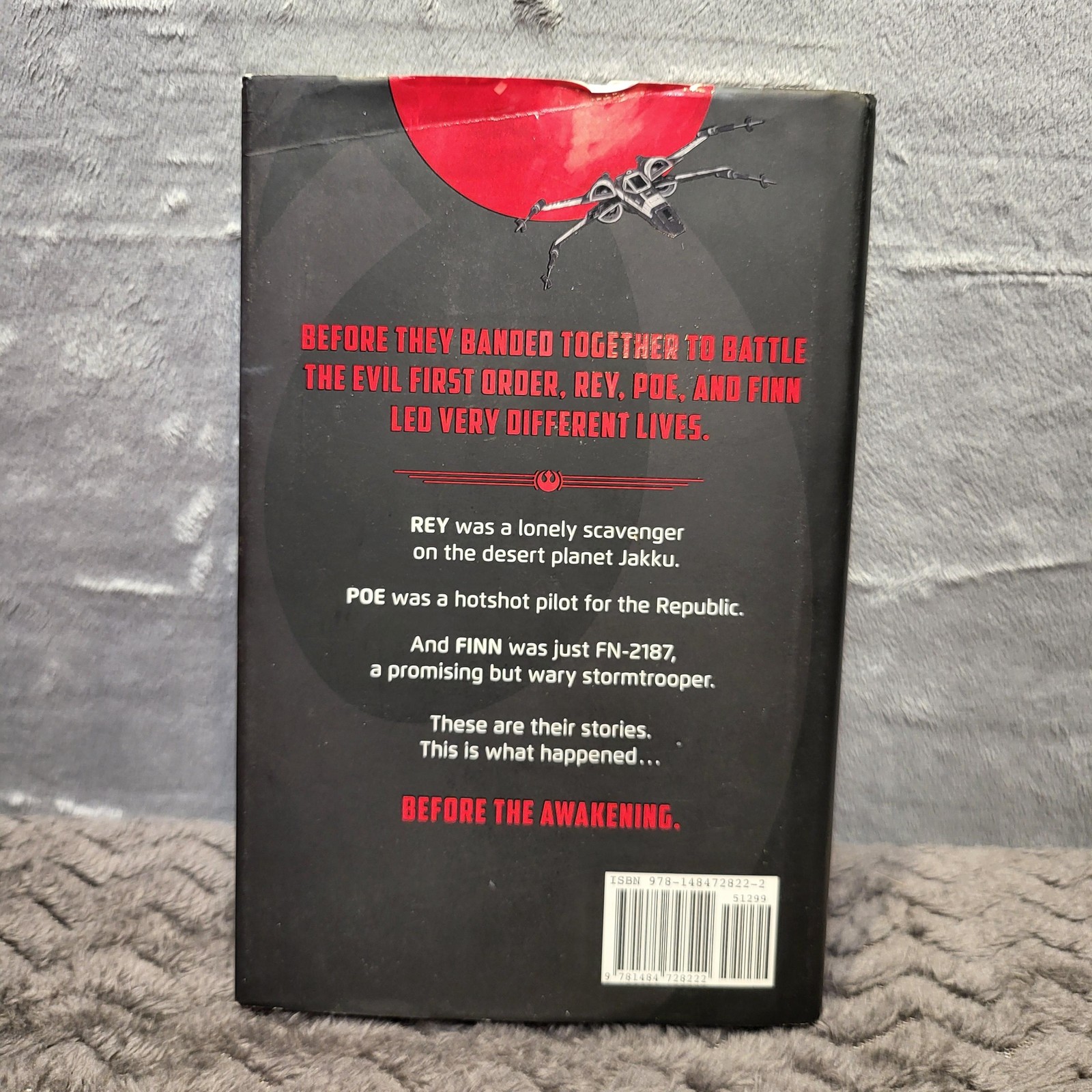 Greg Rucka STAR WARS BEFORE THE AWAKENING Lucasfilm Hardcover Black/Red 1st Ed