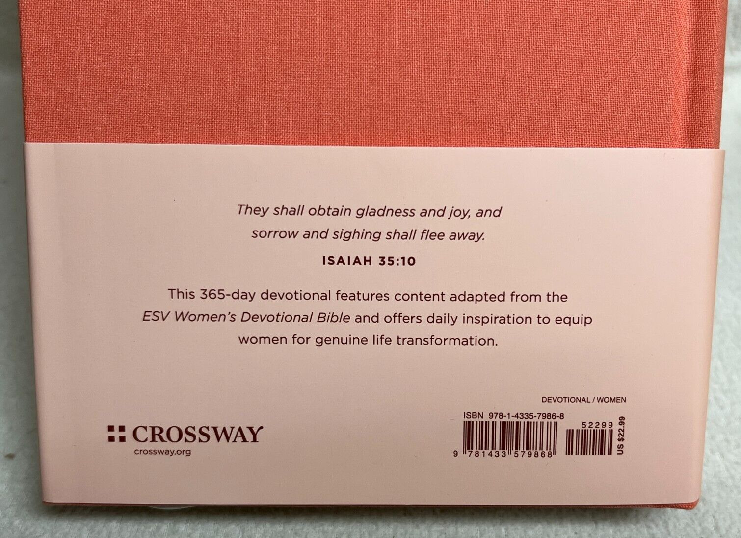 Daily Joy: A Devotional for Women (Hardback) ESV 365-day Devotional (2022)