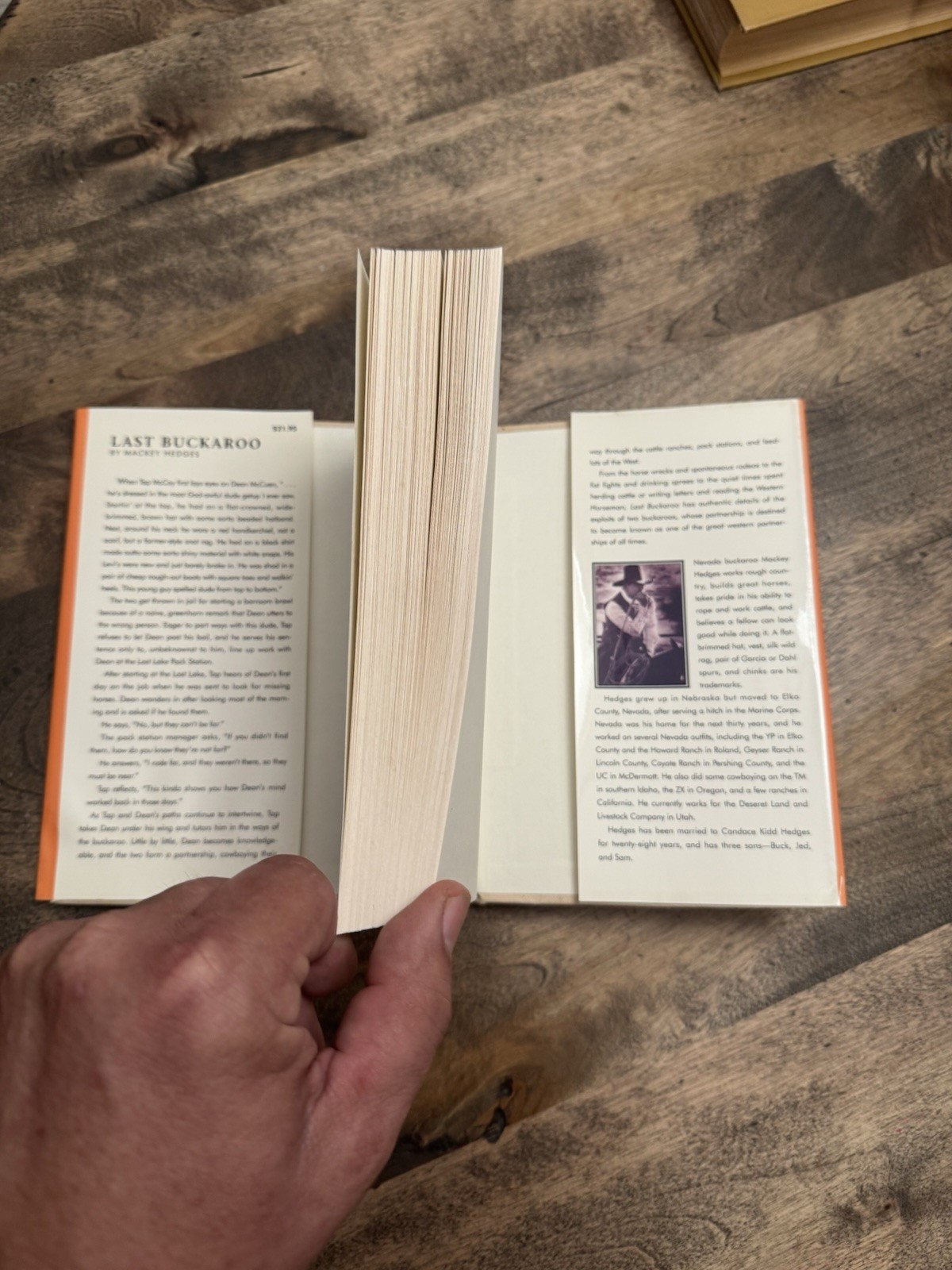 Last Buckaroo (1st Ed) Signed by MacKey Hedges