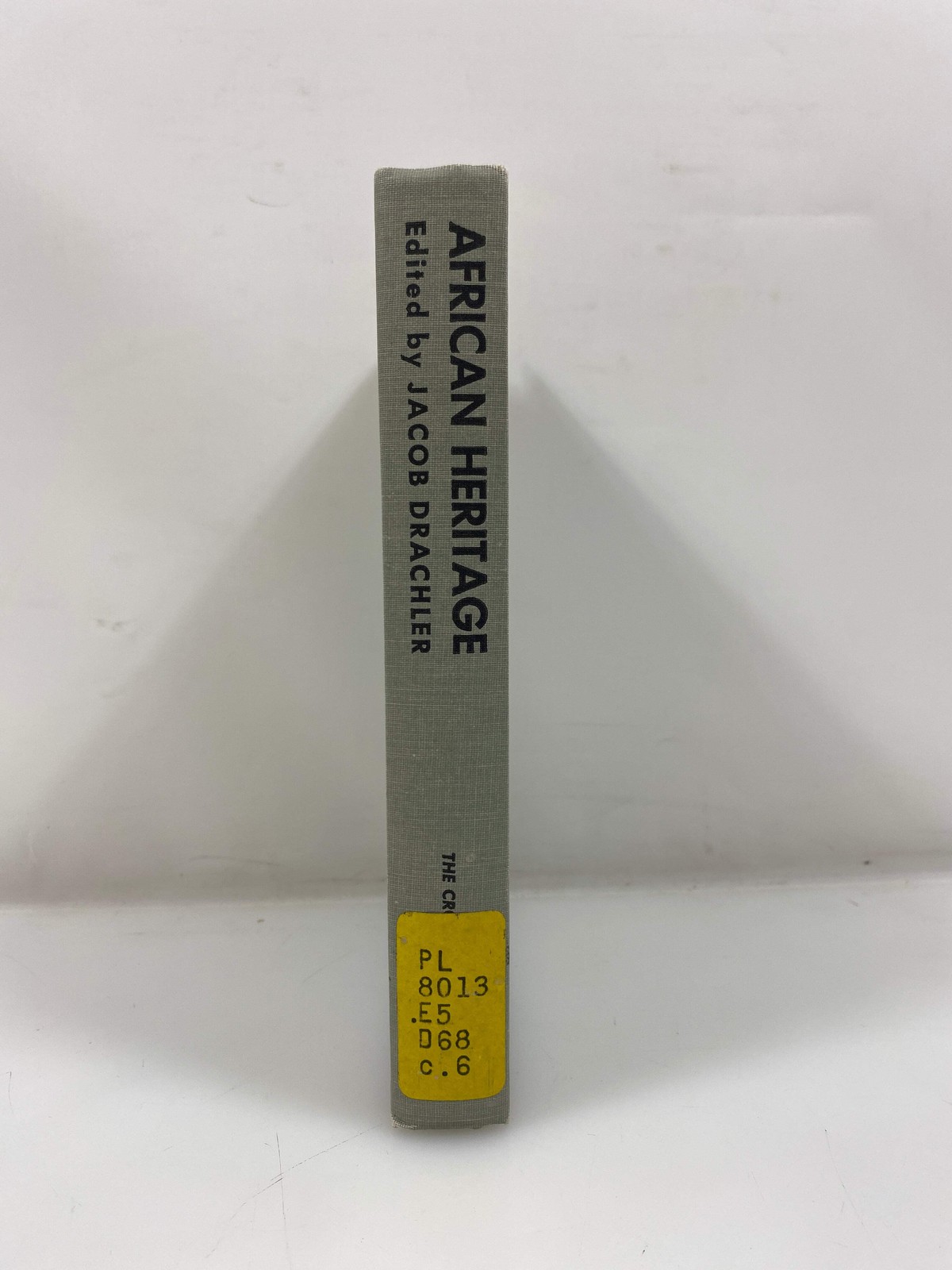 African Heritage by Herskovits Ex-library 1963 HC