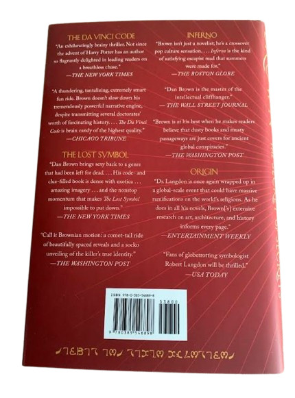The Secret Of Secrets by Dan Brown Brand new Hardcover Dustjacket