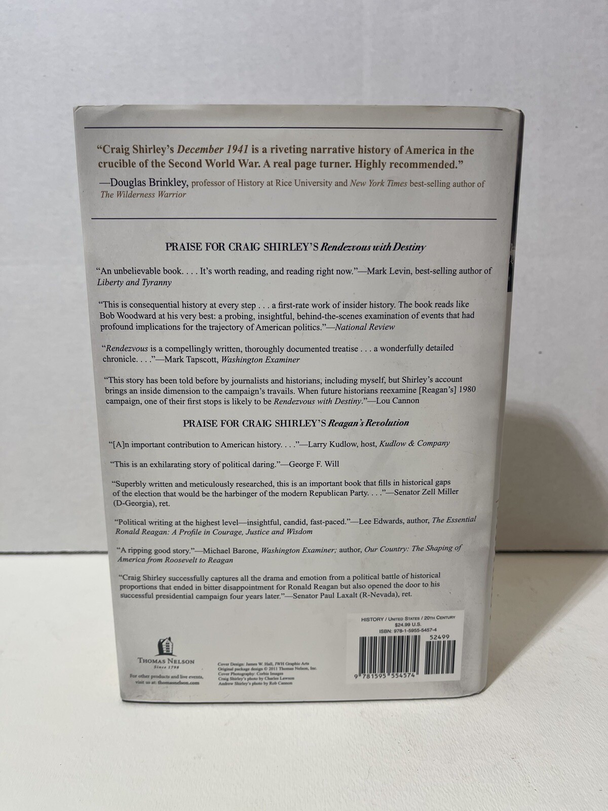 December 1941: 31 Days That Changed America … by Craig Shirley Signed 1st E