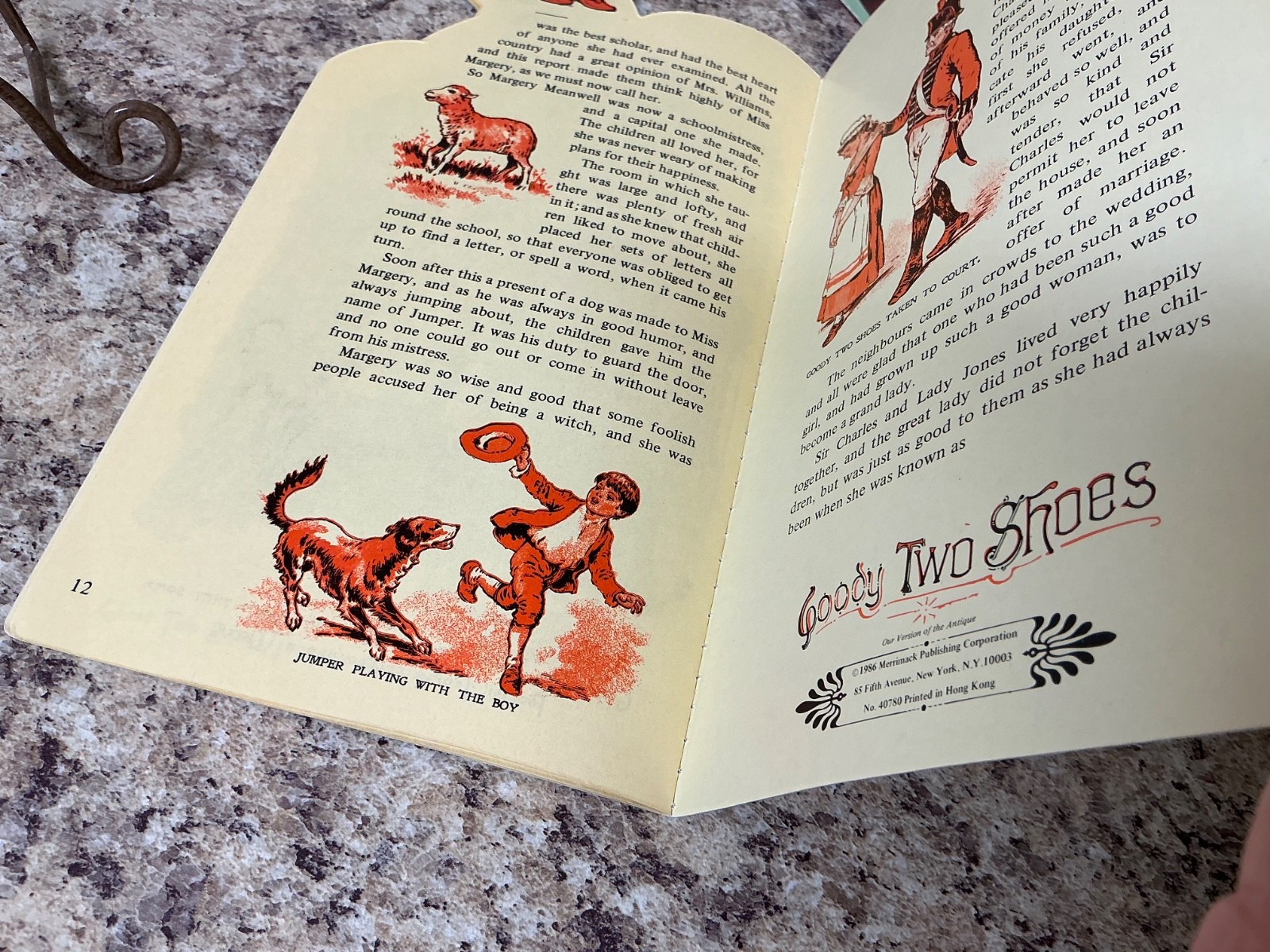 Goody Two Shoes 1986 Merrimack Publishing Corp. 12 pages